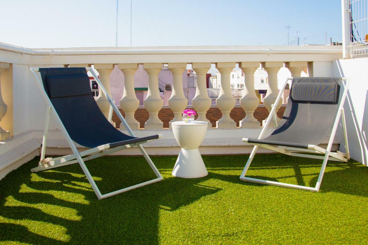 Sky Touristic Attic Apartment Valencia Exterior photo